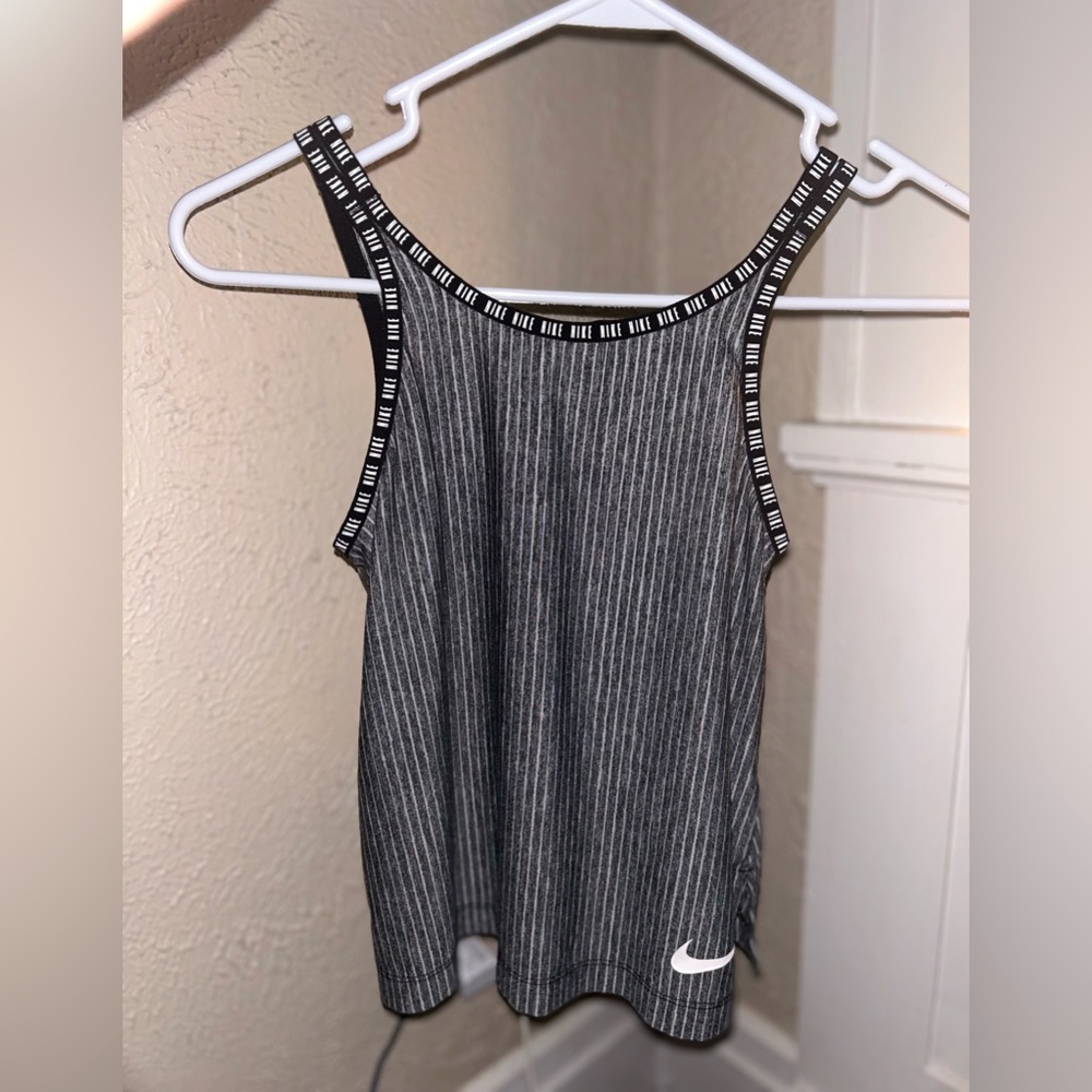 Nike Girls Tank Top Striped Sz XS